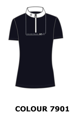 Ridershouse: CT Dash S/S Jersey Zip Competition Polo Girls Ridershouse: CT Dash S/S Jersey Zip Competition Polo Girls
