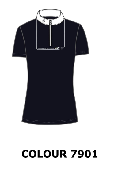 Ridershouse: CT Dash S/S Jersey Zip Competition Polo Girls Ridershouse: CT Dash S/S Jersey Zip Competition Polo Girls