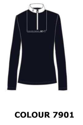 Ridershouse: CT Dash L/S Jersey Zip Competition Polo Girls Ridershouse: CT Dash L/S Jersey Zip Competition Polo Girls