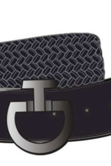 Ridershouse: Men's Elastic Belt CT Clasp - Blauw Ridershouse: Men's Elastic Belt CT Clasp - Blauw