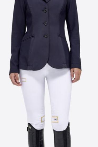 Ridershouse: RG Italy - Jersey And Mesh Riding Jacket - Blauw Ridershouse: RG Italy - Jersey And Mesh Riding Jacket - Blauw
