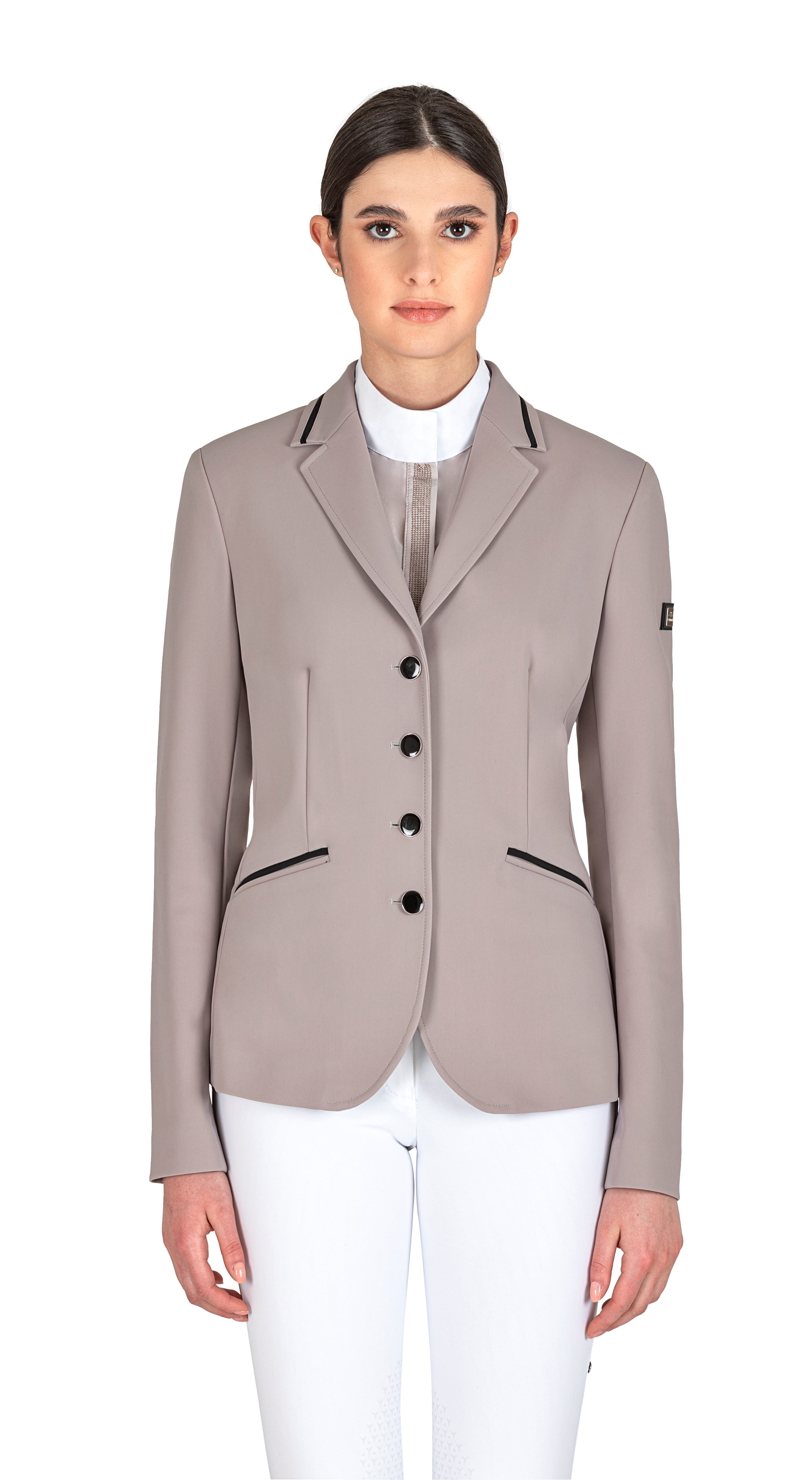 Ridershouse: Equiline Dames Wedstrijdjasje Efilez - Beige Ridershouse: Equiline Dames Wedstrijdjasje Efilez - Beige