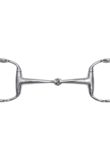 Stübben Stainless Steel Ophaaltrens Mondstuk Enkel Gebroken 13,5 cm Stübben Stainless Steel Ophaaltrens Mondstuk Enkel Gebroken 13,5 cm