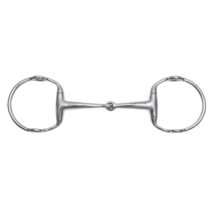 Stübben Stainless Steel Ophaaltrens Mondstuk Enkel Gebroken 13,5 cm Stübben Stainless Steel Ophaaltrens Mondstuk Enkel Gebroken 13,5 cm