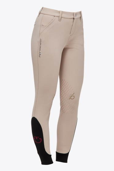 Ridershouse: CT Dash Riding Breeches Girls - Beige kinderrijbroek knie grip Ridershouse: CT Dash Riding Breeches Girls - Beige kinderrijbroek knie grip