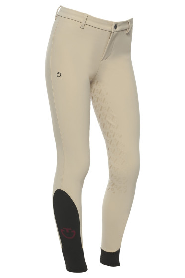 CT Line System Breeches Cavalleria Toscana in de kleur Beige Full Grip Kind CT Line System Breeches Cavalleria Toscana in de kleur Beige Full Grip Kind