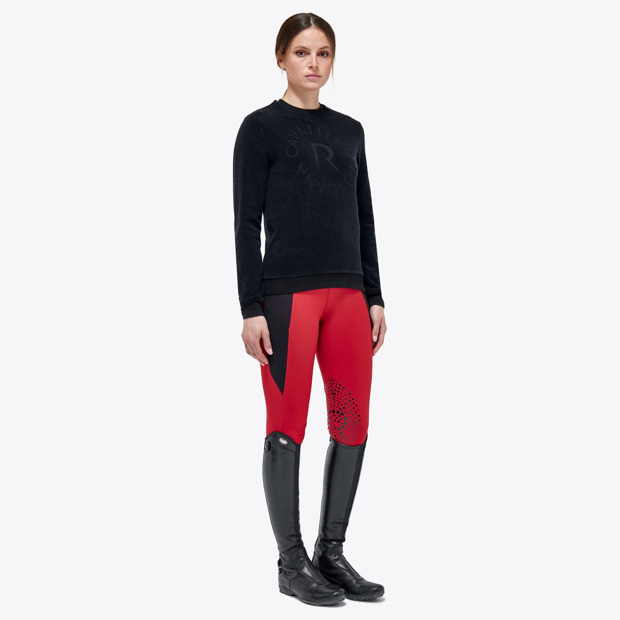 Riderhouse: CT Dash Cotton Piqué Crew Neck Sweatshirt