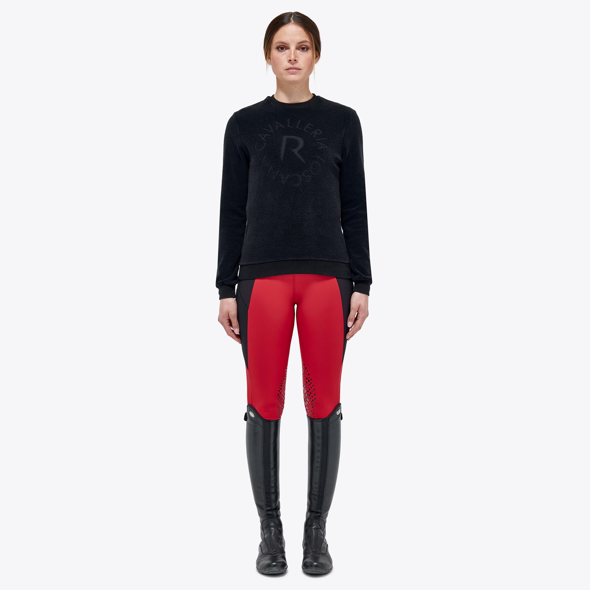 Riderhouse: CT Dash Cotton Piqué Crew Neck Sweatshirt