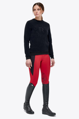 Riderhouse: CT Dash Cotton Piqué Crew Neck Sweatshirt
