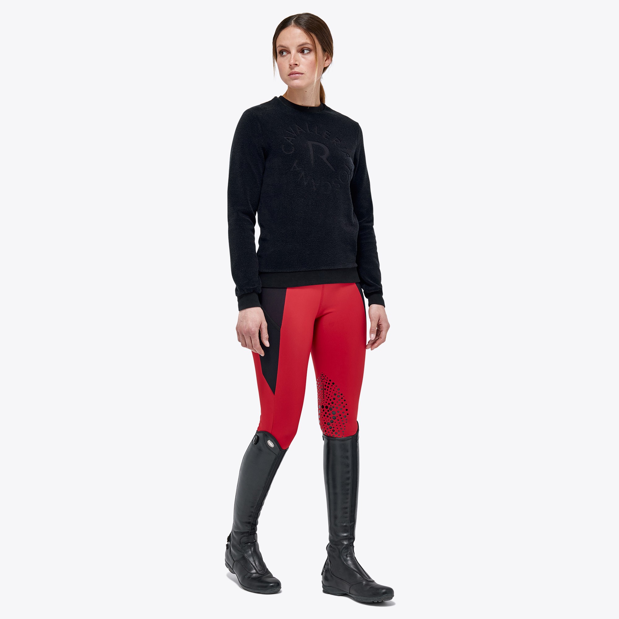 Riderhouse: CT Dash Cotton Piqué Crew Neck Sweatshirt