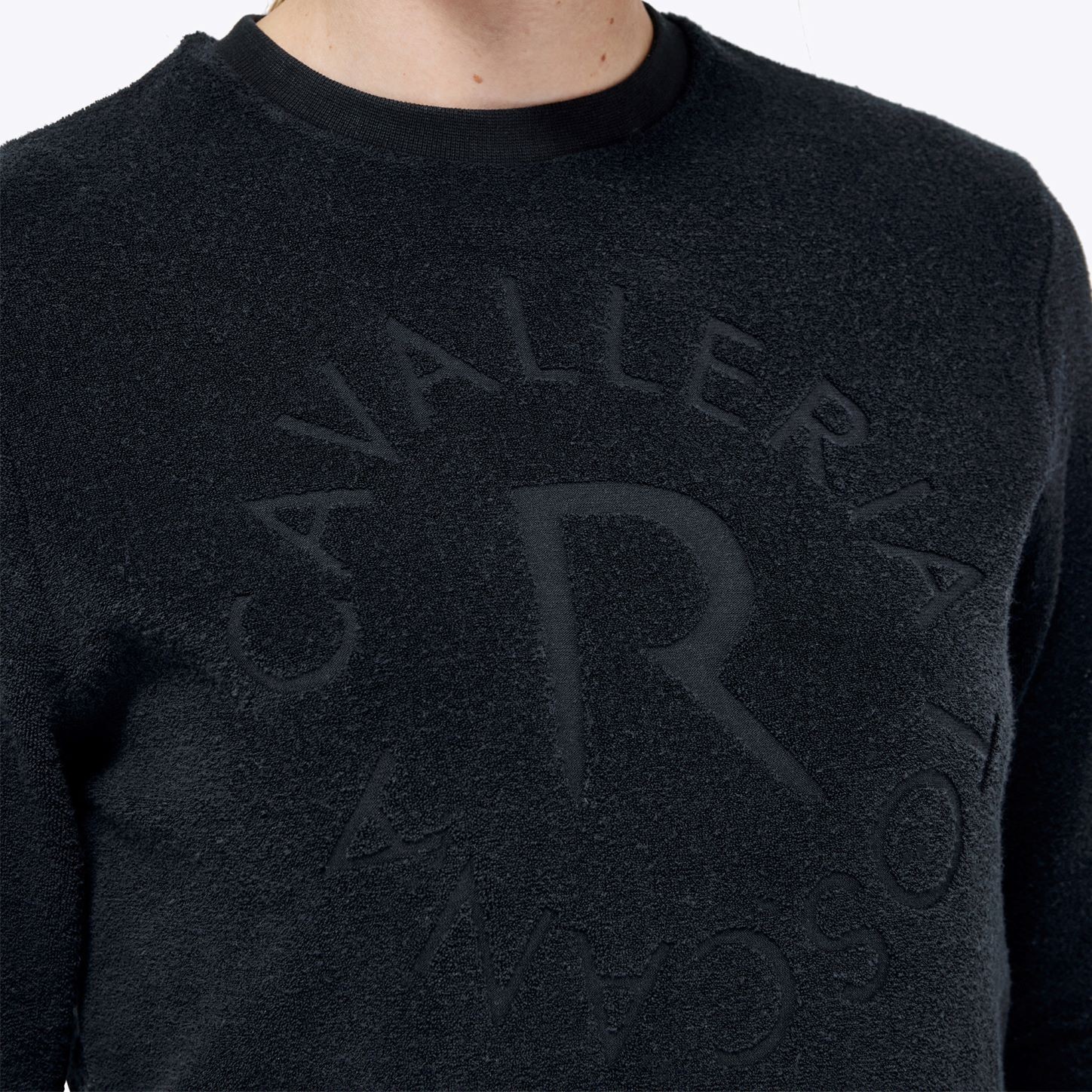 Riderhouse: CT Dash Cotton Piqué Crew Neck Sweatshirt