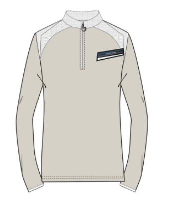 Ridershouse: CT Lightweight Performance Piqué S/S Button Training Polo - Beige Ridershouse: CT Lightweight Performance Piqué S/S Button Training Polo - Beige