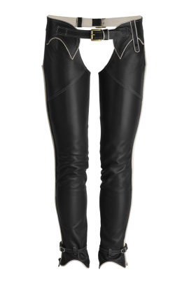 Parlanti Full Chaps Nappa Leather - Black | Ridershouse