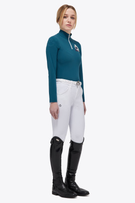 CT Perspective L/S Jersey Zip Training Polo Meisjes