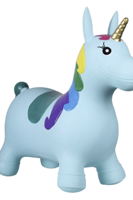 Ridershouse: QHP Jumpy Unicorn - Blauw