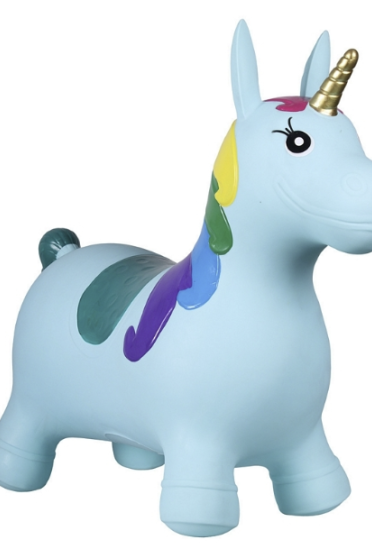 Ridershouse: QHP Jumpy Unicorn - Blauw Ridershouse: QHP Jumpy Unicorn - Blauw