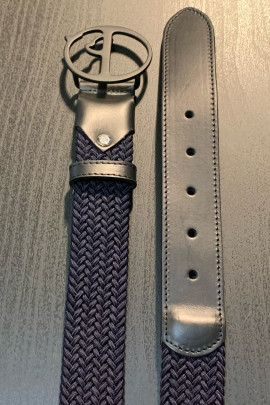 Ridershouse: Vestrum Faro Belt With Vestrum Buckle Blue