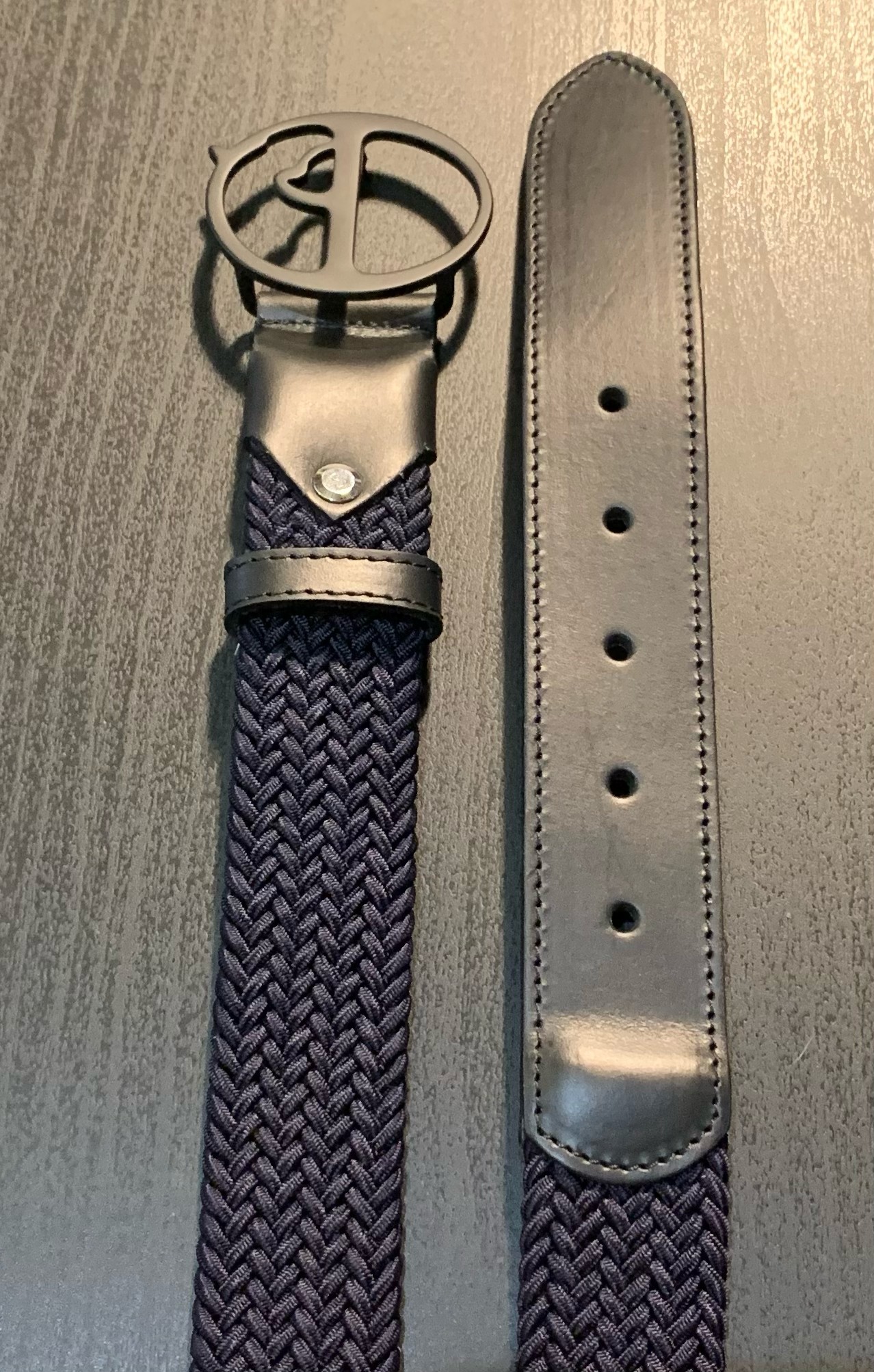 Ridershouse: Vestrum Faro Belt With Vestrum Buckle Blue