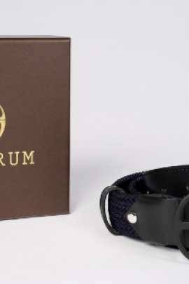 Ridershouse: Vestrum Faro Belt With Vestrum Buckle Blue