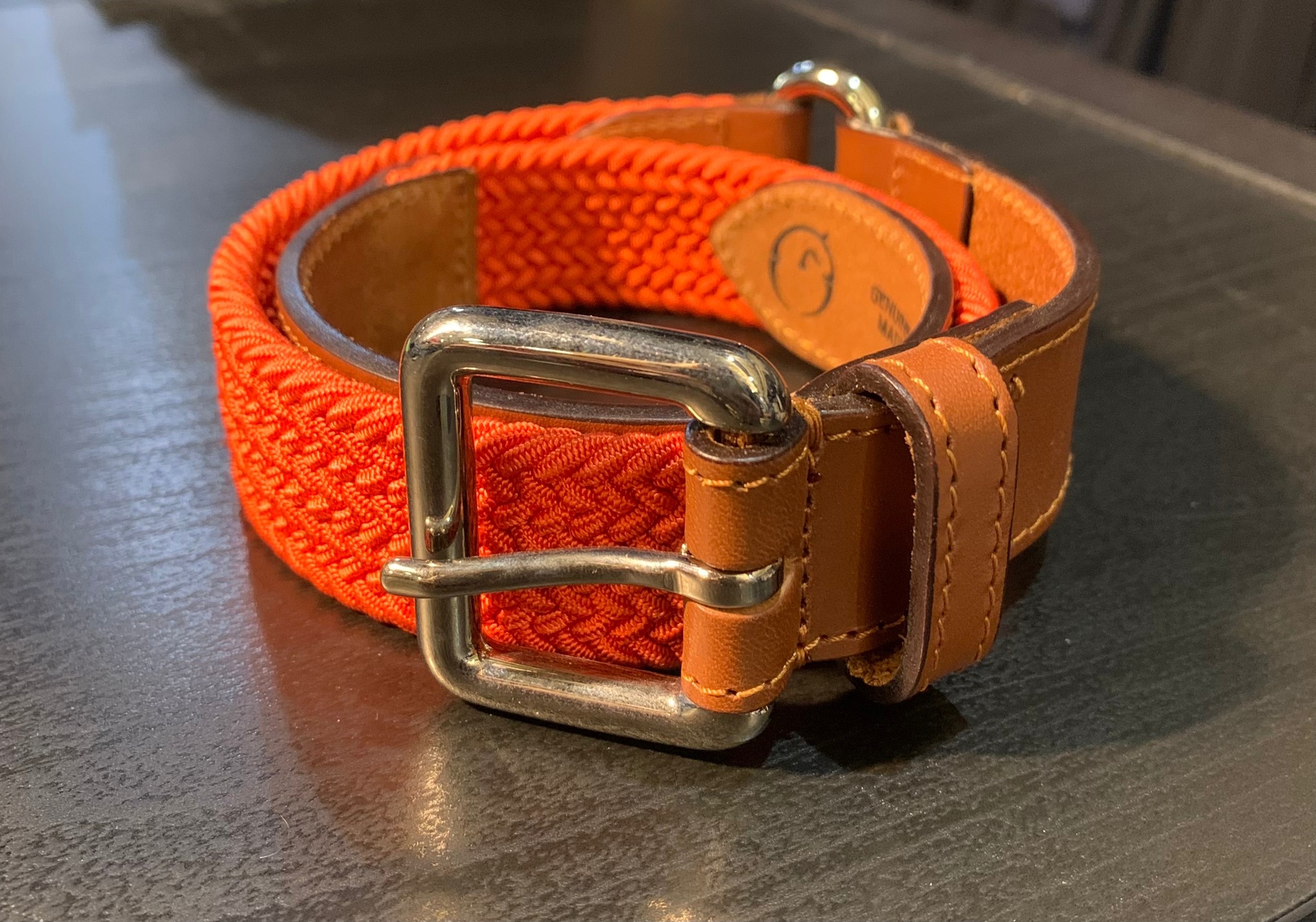 Ridershouse: Vestrum Colonia Belt Orange Ridershouse: Vestrum Colonia Belt Orange