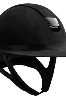 Samshield Cap Miss Shield Premium Zwart + Top Alcantara + Band Leer + Zwart Mat + Zwart Chroom Samshield Cap Miss Shield Premium Zwart + Top Alcantara + Band Leer + Zwart Mat + Zwart Chroom