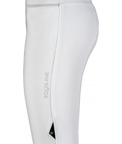 Ridershouse: Equiline Women's Breeches Full Grip Giaiafh - White