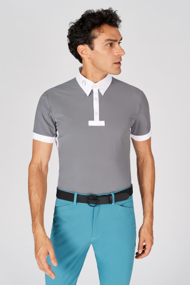 Ridershouse: Vestrum Competition Shirt Budoni SS - Dark Grey Ridershouse: Vestrum Competition Shirt Budoni SS - Dark Grey