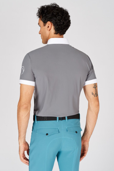 Ridershouse: Vestrum Competition Shirt Budoni SS - Dark Grey Ridershouse: Vestrum Competition Shirt Budoni SS - Dark Grey
