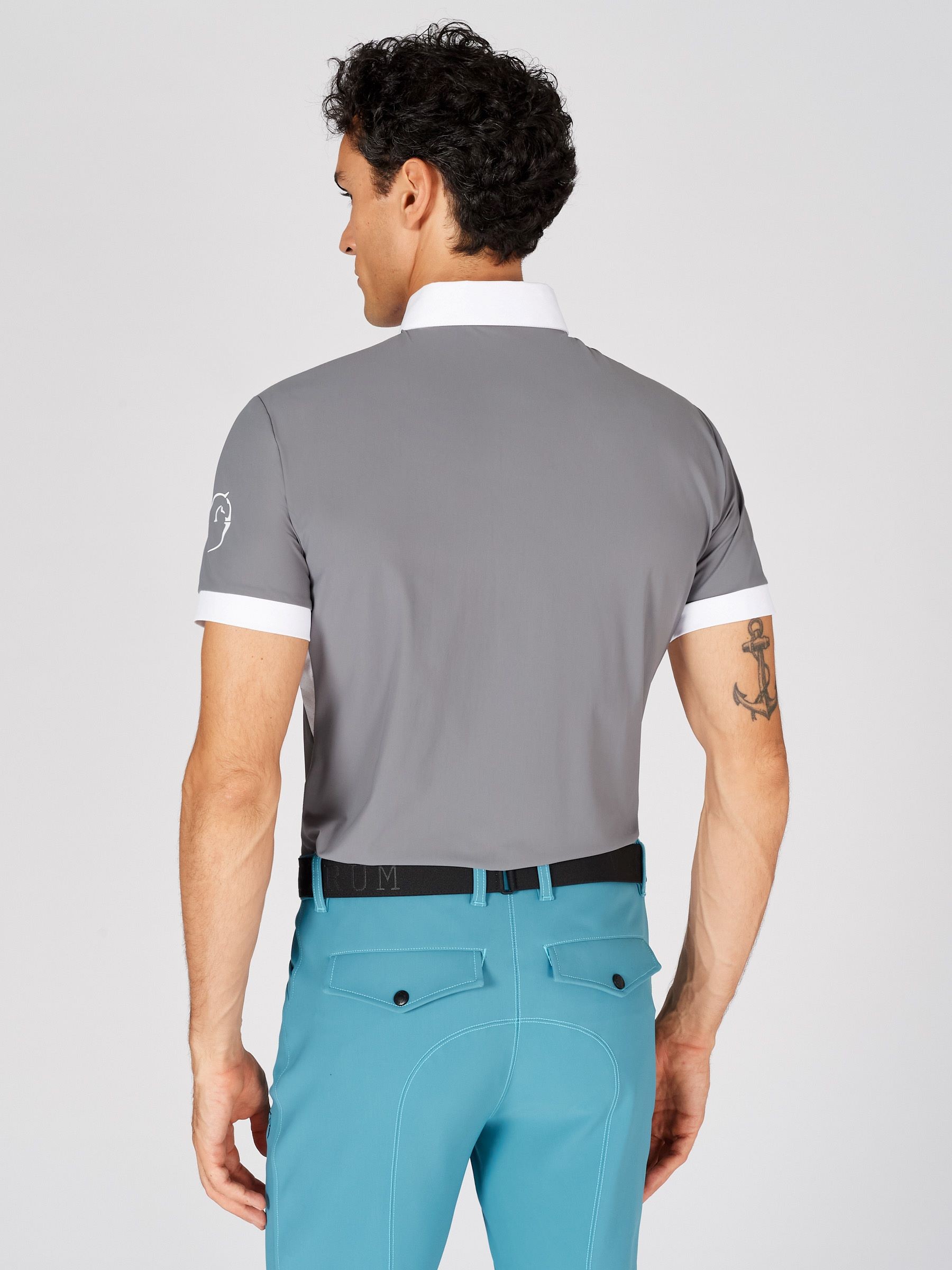 Ridershouse: Vestrum Competition Shirt Budoni SS - Dark Grey Ridershouse: Vestrum Competition Shirt Budoni SS - Dark Grey