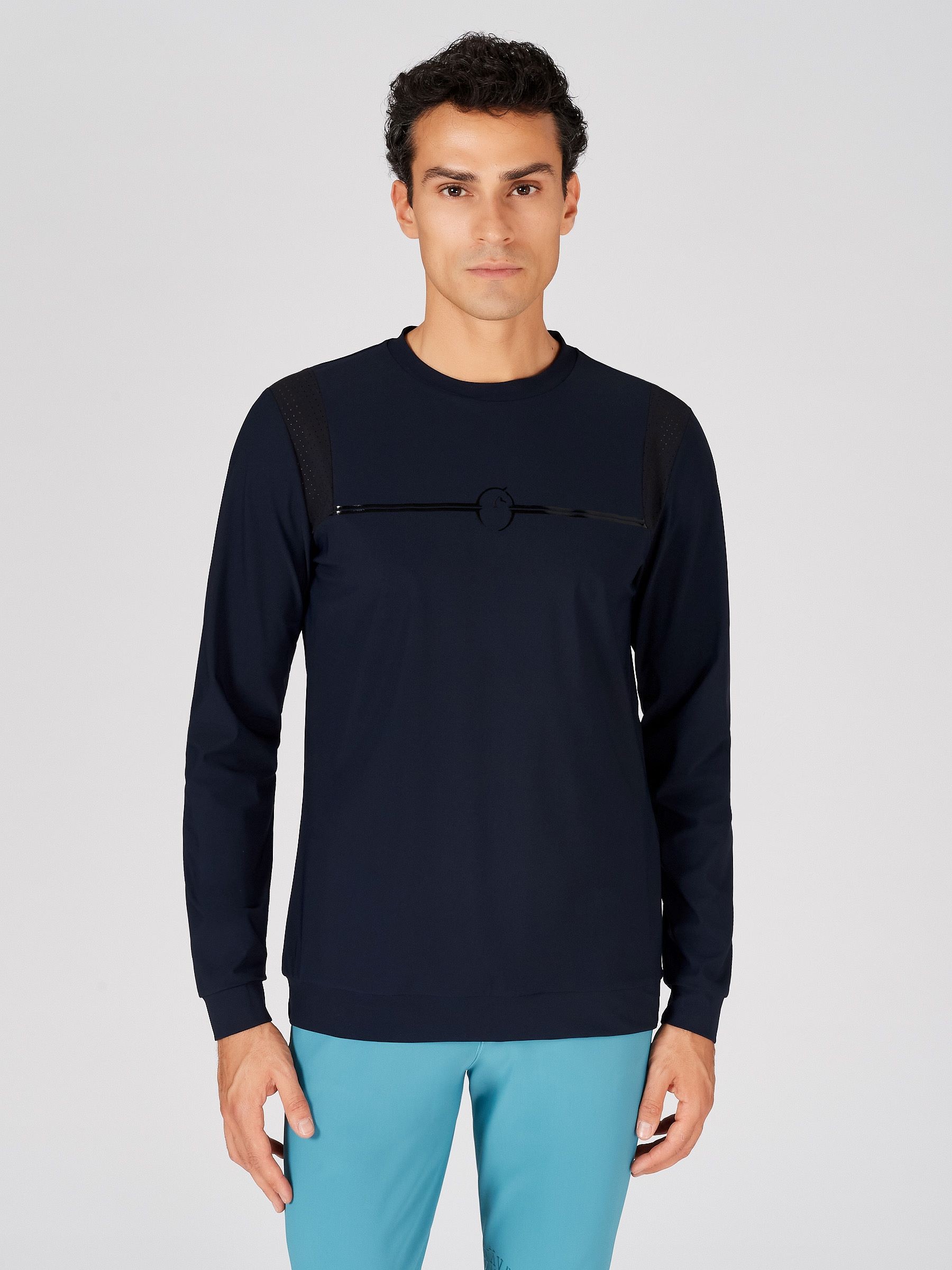 Ridershouse: Vestrum San Teodoro LS Training - Navy Blue Ridershouse: Vestrum San Teodoro LS Training - Navy Blue