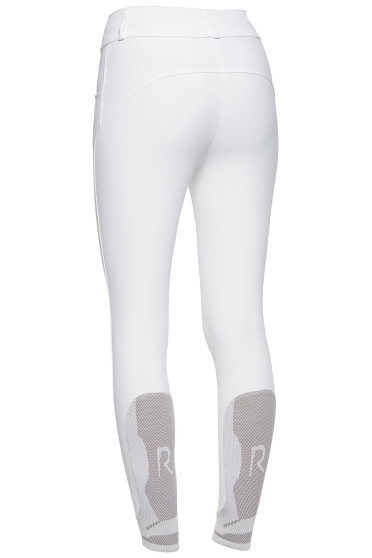 Ridershouse: CT RS Breeches High Waist Knee Grip - Wit Ridershouse: CT RS Breeches High Waist Knee Grip - Wit