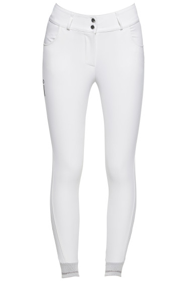 Ridershouse: CT RS Breeches High Waist Knee Grip - Wit Ridershouse: CT RS Breeches High Waist Knee Grip - Wit