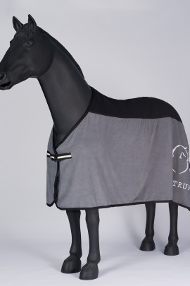 Vestrum Bolzano Fleece - Mesh Deken Midden Grijs