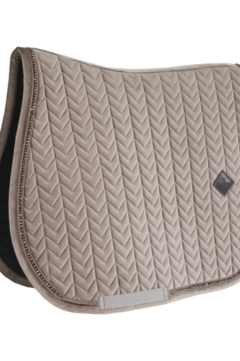 Kentucky Horsewear Saddle Pad Velvet Pearls Jumping