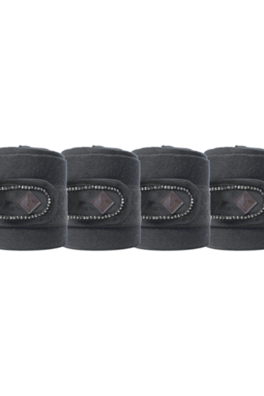 Kentucky Horsewear Polar Fleece Bandages Velvet Pearls, Leverbaar in Diverse kleuren Kentucky Horsewear Polar Fleece Bandages Velvet Pearls, Leverbaar in Diverse kleuren