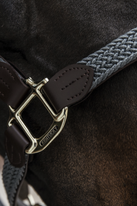 Kentucky Horsewear Nylon Gevlochten Halster grijs, leverbaar in 7 kleuren. Kentucky Horsewear Nylon Gevlochten Halster grijs, leverbaar in 7 kleuren.