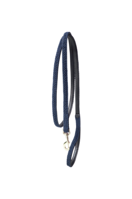 Kentucky Horsewear Gevlochten Nylon Halsterlijn Donkerblauw