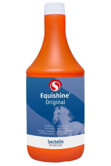 Sectolin Equishine Original 1 Liter, maakt de manen en staart doorkambaar. Sectolin Equishine Original 1 Liter, maakt de manen en staart doorkambaar.