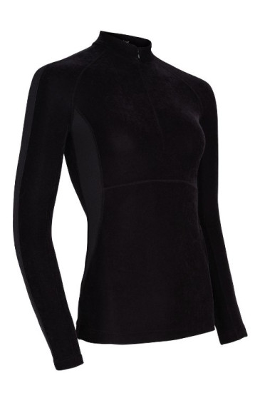 Samshield Ava Women's Training Polo - Black Velvet Samshield Ava Women's Training Polo - Black Velvet