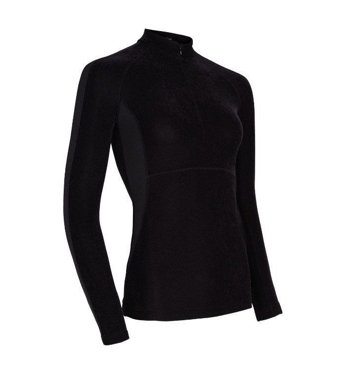 Samshield Ava Dames Training Polo - Zwart Velvet Samshield Ava Dames Training Polo - Zwart Velvet