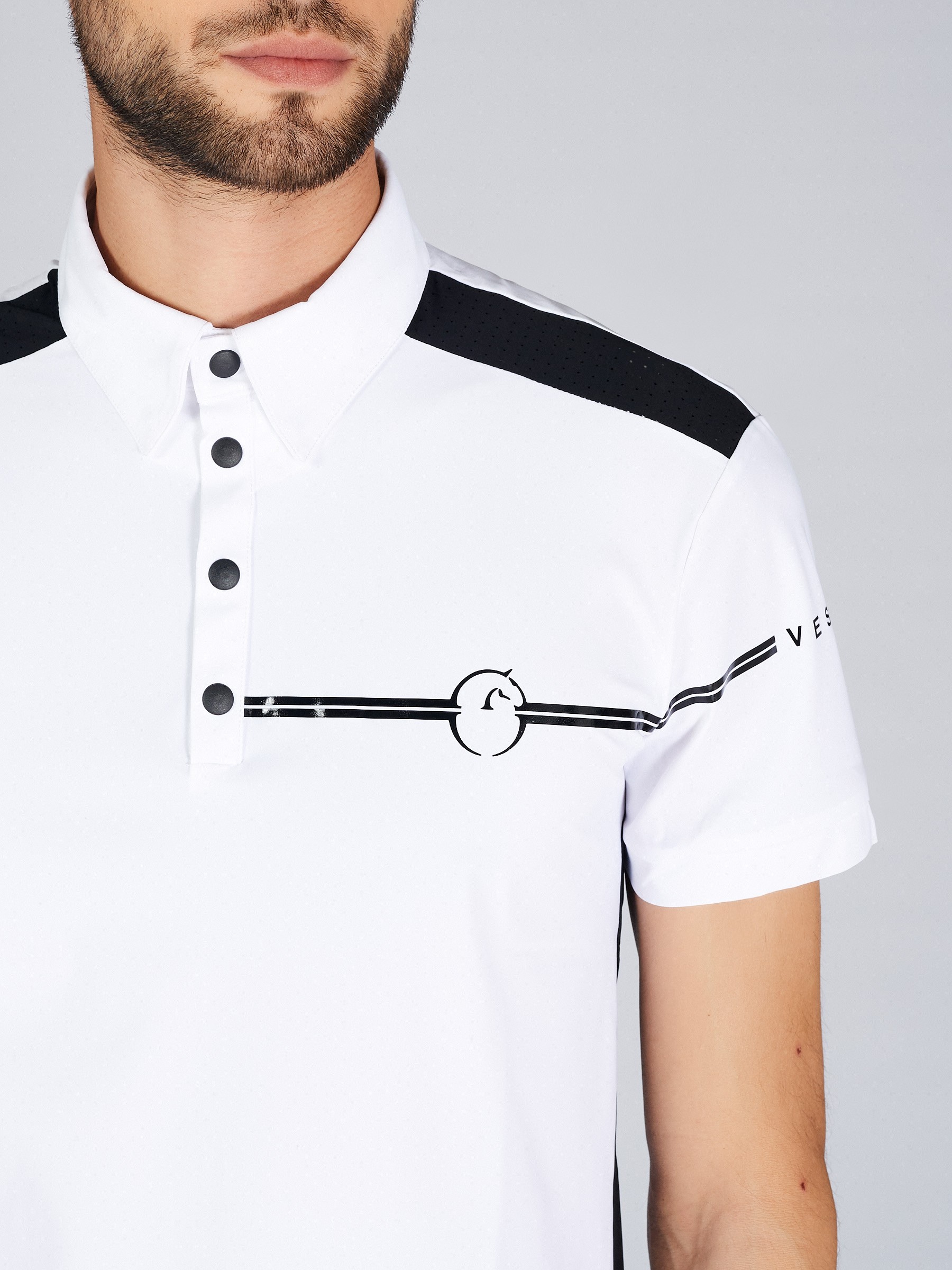 Ridershouse: Vestrum Marettimo SS Polo - Wit Ridershouse: Vestrum Marettimo SS Polo - Wit
