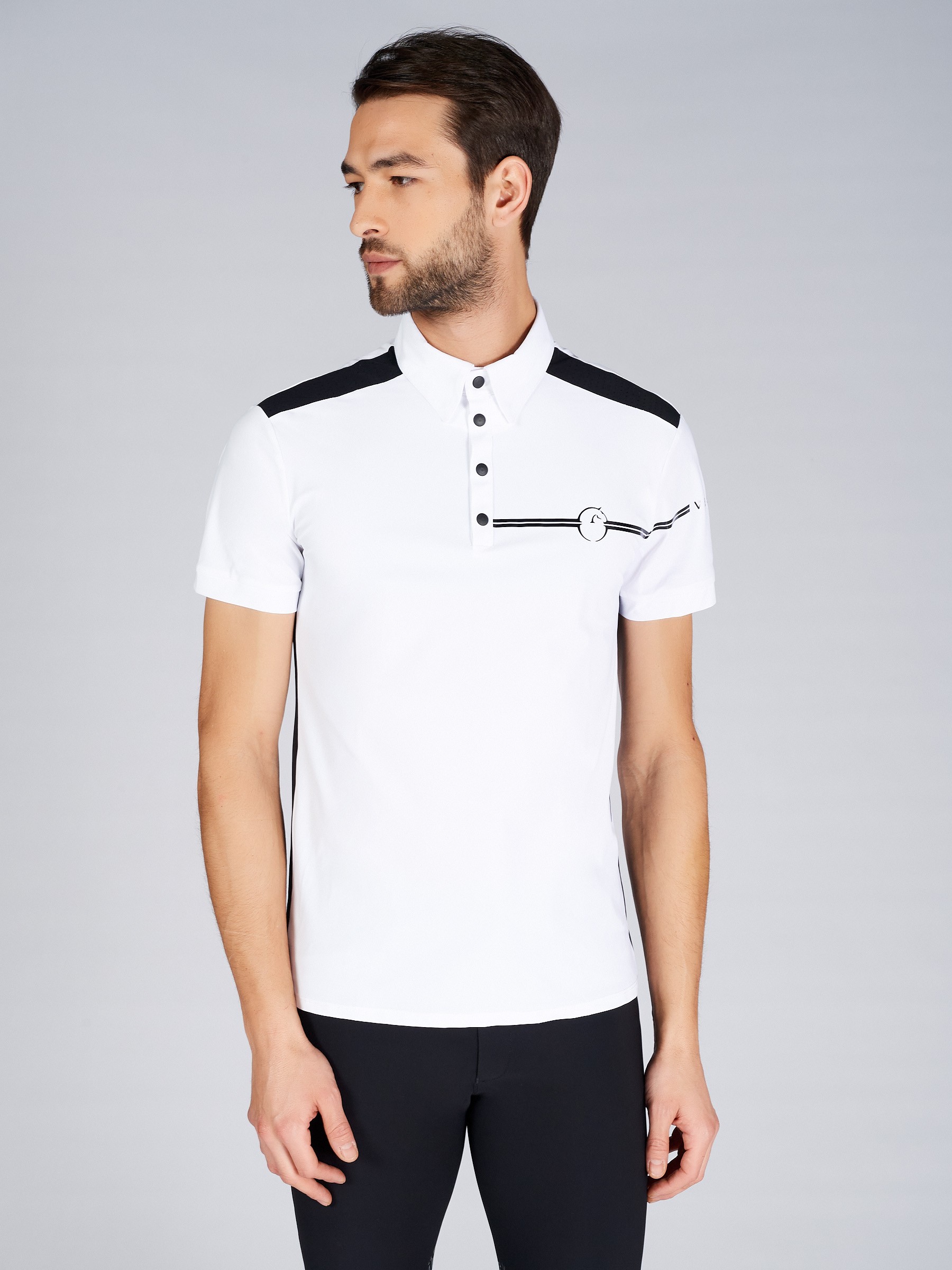 Ridershouse: Vestrum Marettimo SS Polo - Wit Ridershouse: Vestrum Marettimo SS Polo - Wit