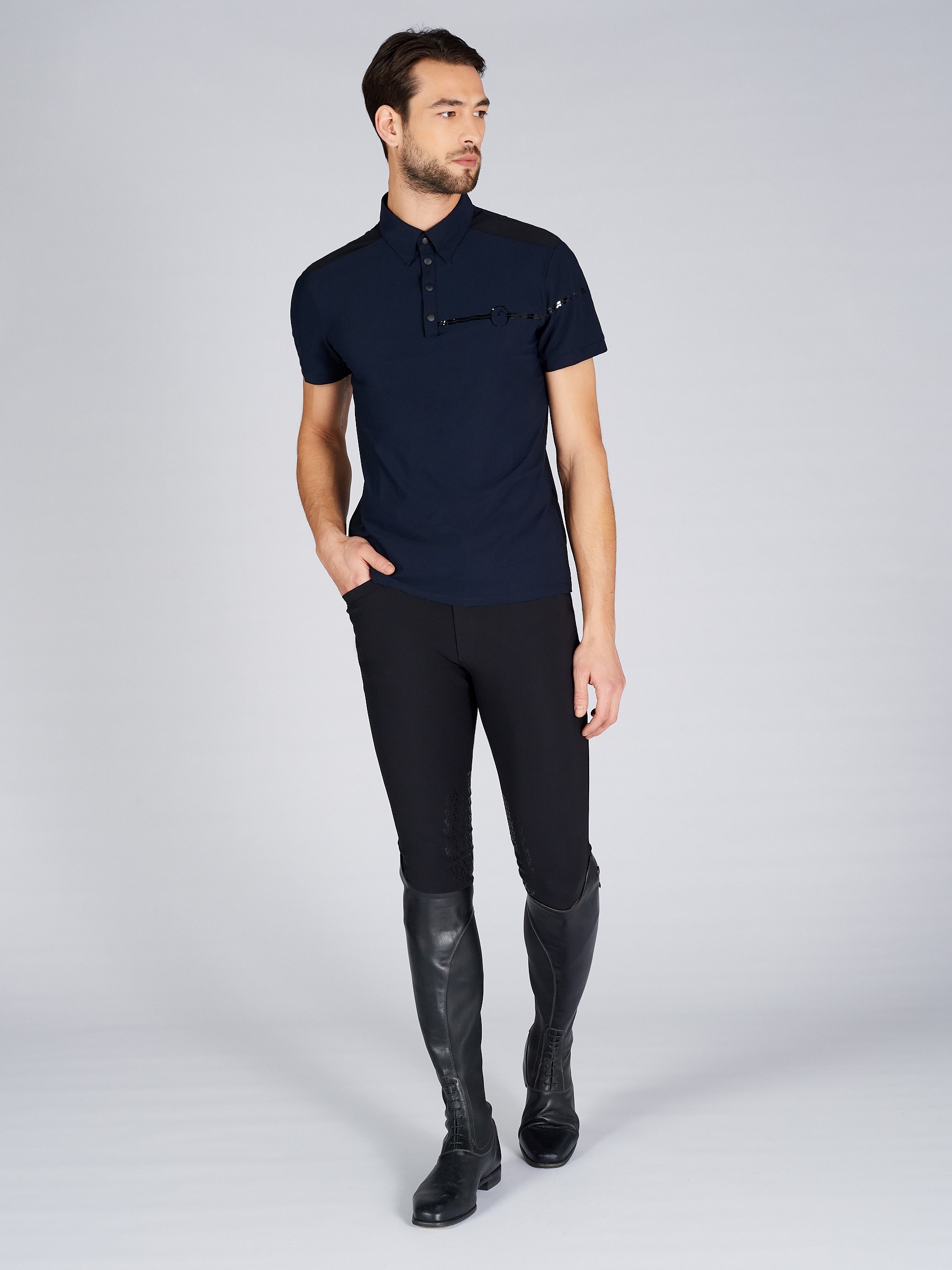 Ridershouse: Vestrum Marettimo SS Polo - Marine Blauw Ridershouse: Vestrum Marettimo SS Polo - Marine Blauw