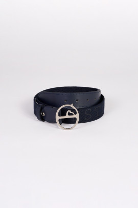 Ridershouse: Vestrum Pozzallo Riem Blauw - Gesp Silver