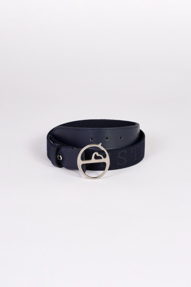 Ridershouse: Vestrum Pozzallo Riem Blauw - Gesp Silver