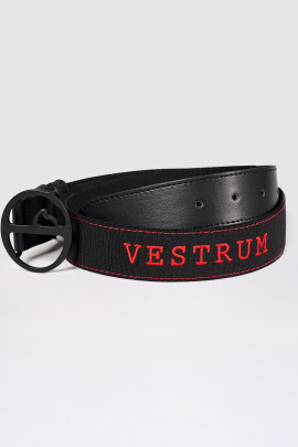 Ridershouse: Vestrum Gela Belt Zwart - Copper Red