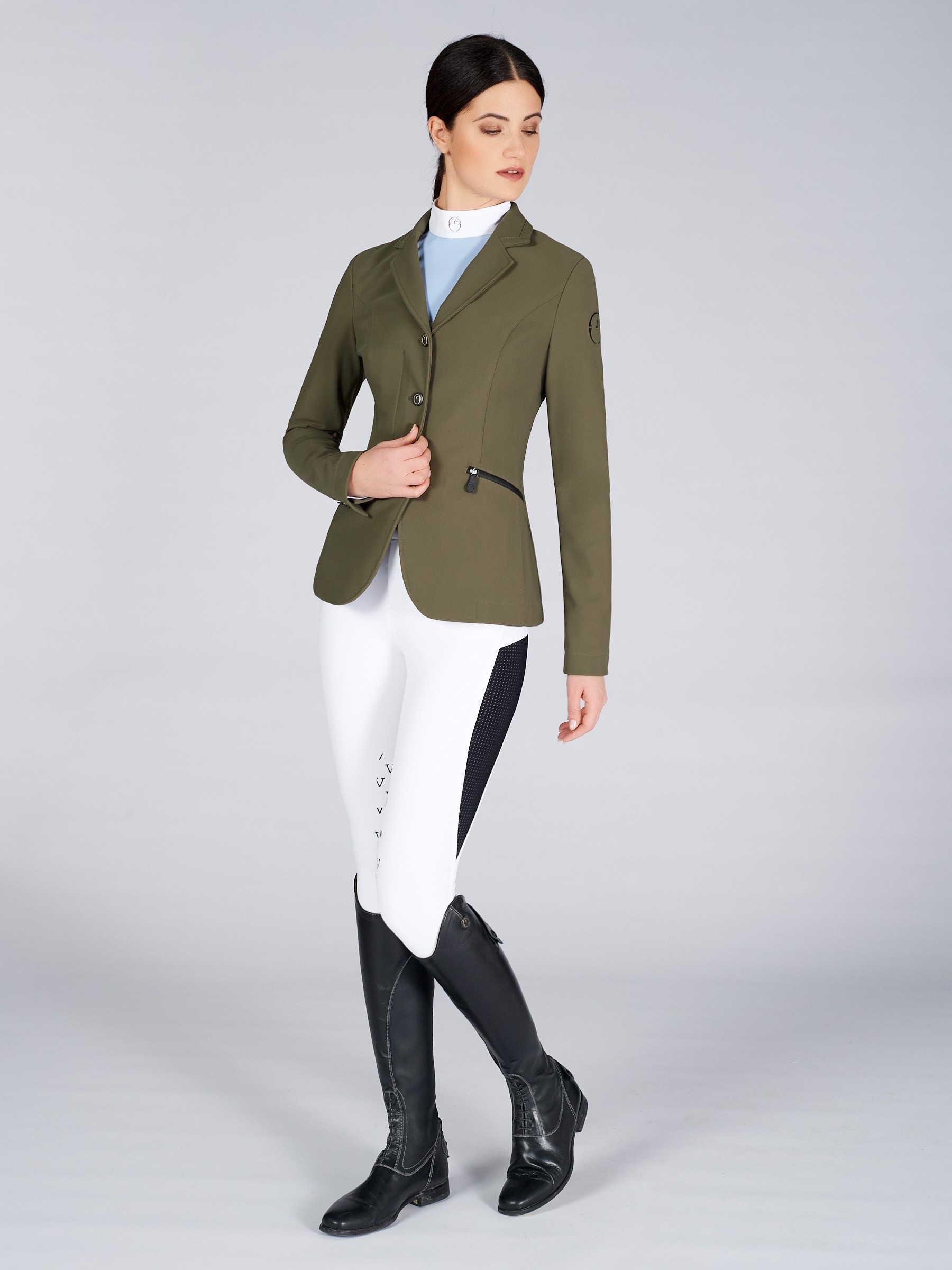 Vestrum Dames Rijjasje Montevideo Dark Olive - Black Vestrum Dames Rijjasje Montevideo Dark Olive - Black