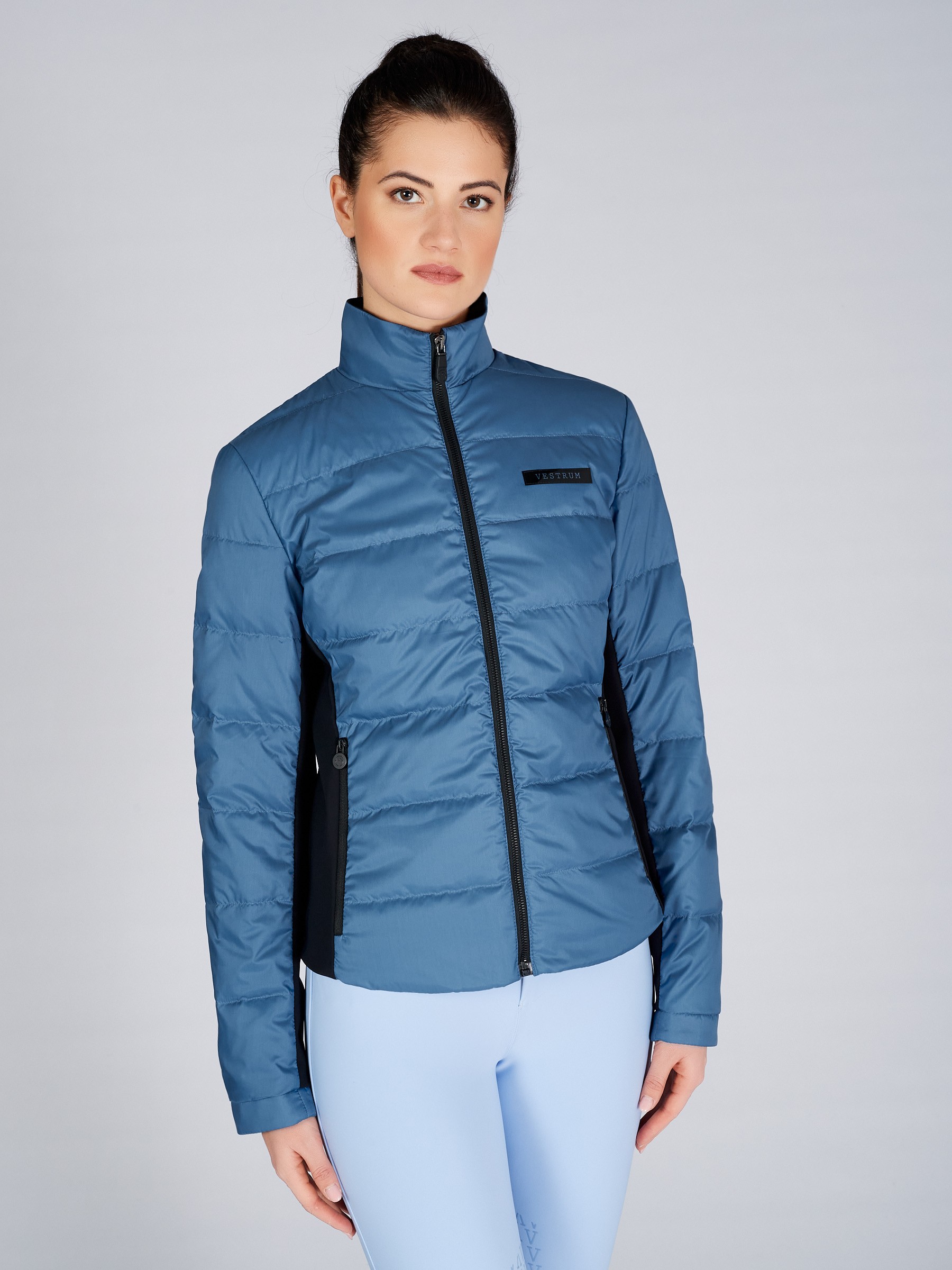 Ridershouse: Vestrum Dames Jas Favignana - Stoffig Blauw Ridershouse: Vestrum Dames Jas Favignana - Stoffig Blauw