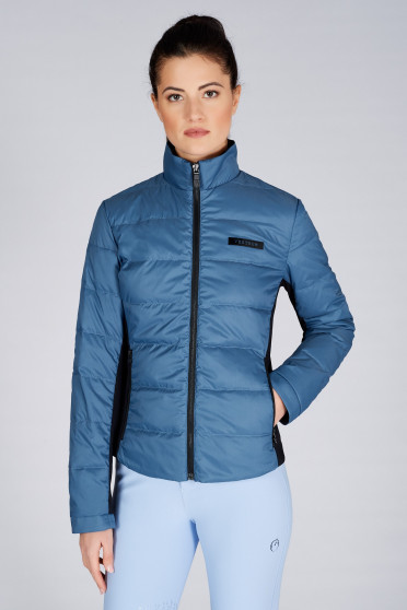 Ridershouse: Vestrum Dames Jas Favignana - Stoffig Blauw Ridershouse: Vestrum Dames Jas Favignana - Stoffig Blauw