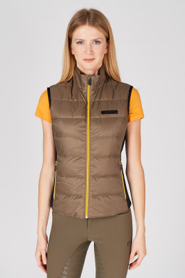 Vestrum Dames Dons Bodywarmer Cervia Olijf Groen, ook leverbaar in de kleur licht blauw